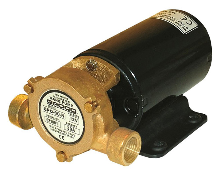 Gr 12 V 390 GPH Electric Heavy Duty Vane Utility Pump