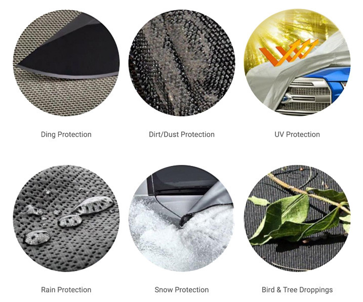 Boat Cover Ensures Excellent Protection From Moisture / Bird Droppings / Snow