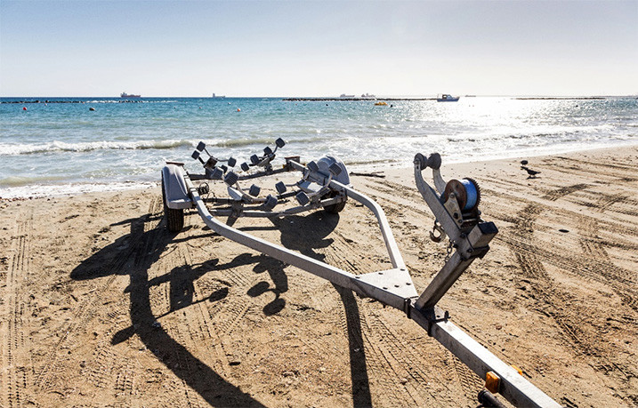 Boat Trailer Beach