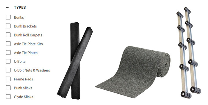 Boat Trailer Bunk Carpet