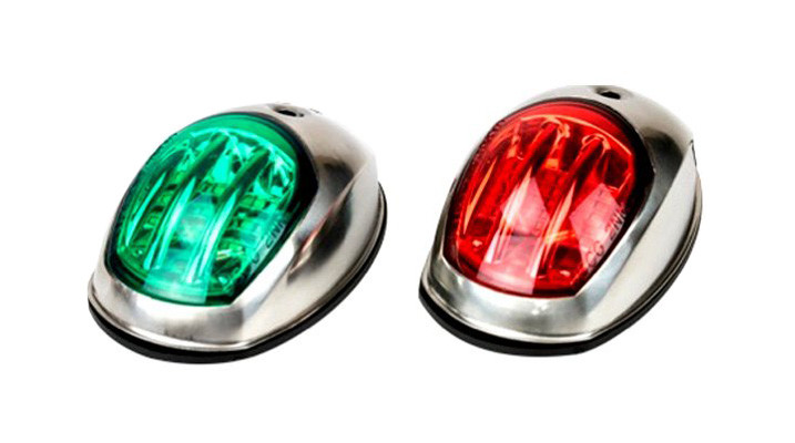 Green And Red Navigation Lights