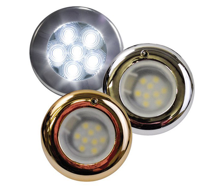 LED Puck Boat Lights