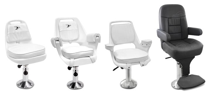 Chairs With Adjustable-Height Pedestals