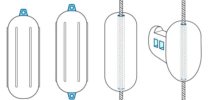 Boat Fenders Sketch