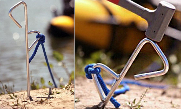 Beach Anchors In Sand