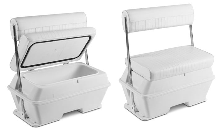 Wise Offshore Brite White Swingback Cooler Seat
