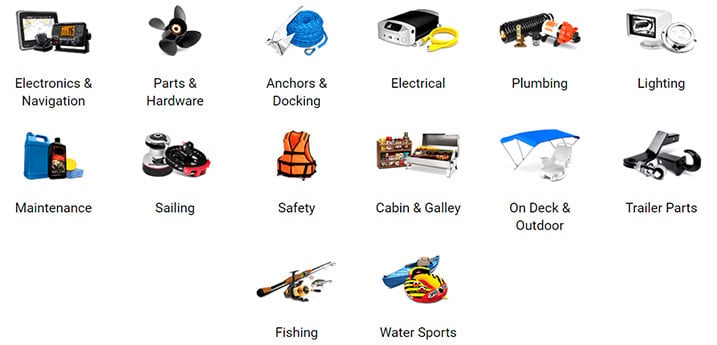 Boating Parts And Accessories
