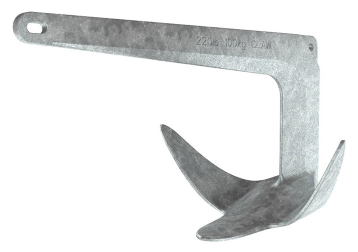 Lewmar Galvanized Steel Claw Anchor