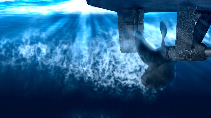 Propeller Under Water