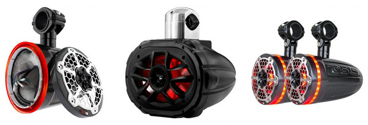 LED Lighting Marine Speakers