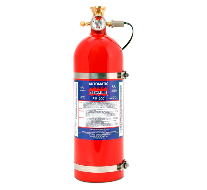 Sea Fire Marine Manual/Auto Non-Rechargeable Fire Extinguisher