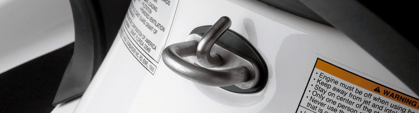 Five Oceans Heavy-Duty Ski Tow Hook - 316 Stainless Steel, Flush Mount Transom Hook For Boats, Water Skiing & Wakeboarding (FO4799) - View #2