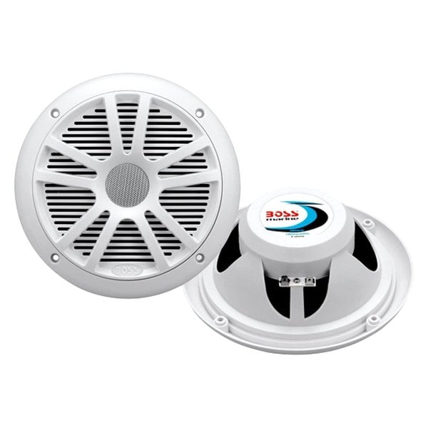 BOSS Audio® MR6W 180W 2Way 6.5" White Flush Mount Speakers, Pair