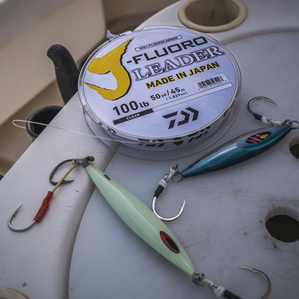 Daiwa Jfl40-50 Fluorocarbon Clear 40 LB 50 Yd Fishing Line for sale online 
