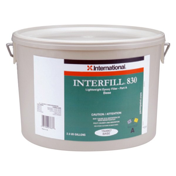 Interfill ™ 2 gal 830 Fairing Compound Base by Interlux ®. Lightweight Epox...