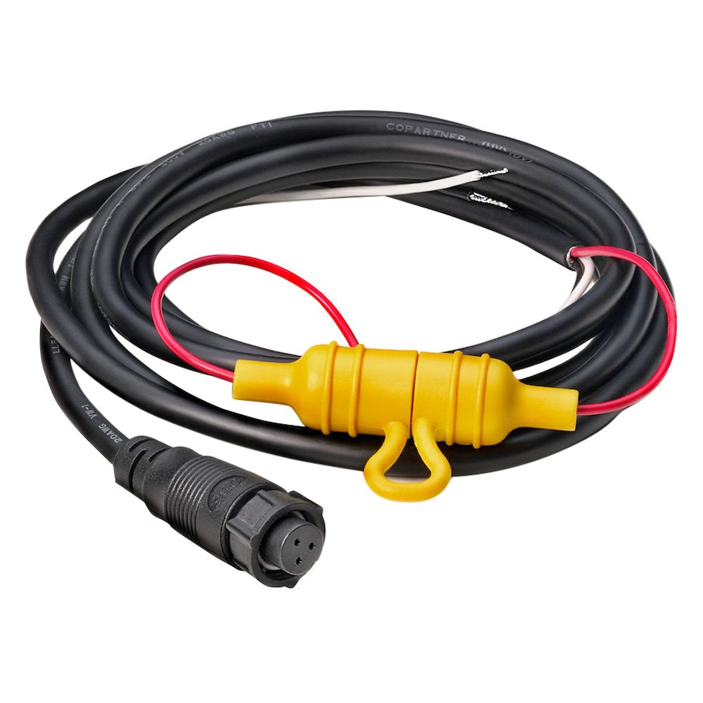 Lowrance® - Power Cable with Bare Wires/Proplietary Connectors 