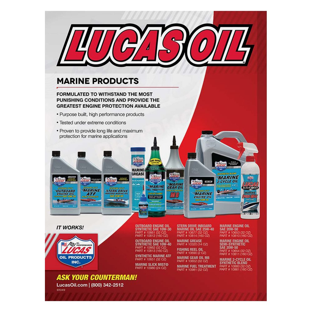 Lucas Oil® 10320-30 - Marine 14 oz. Grease, 30 Pieces 