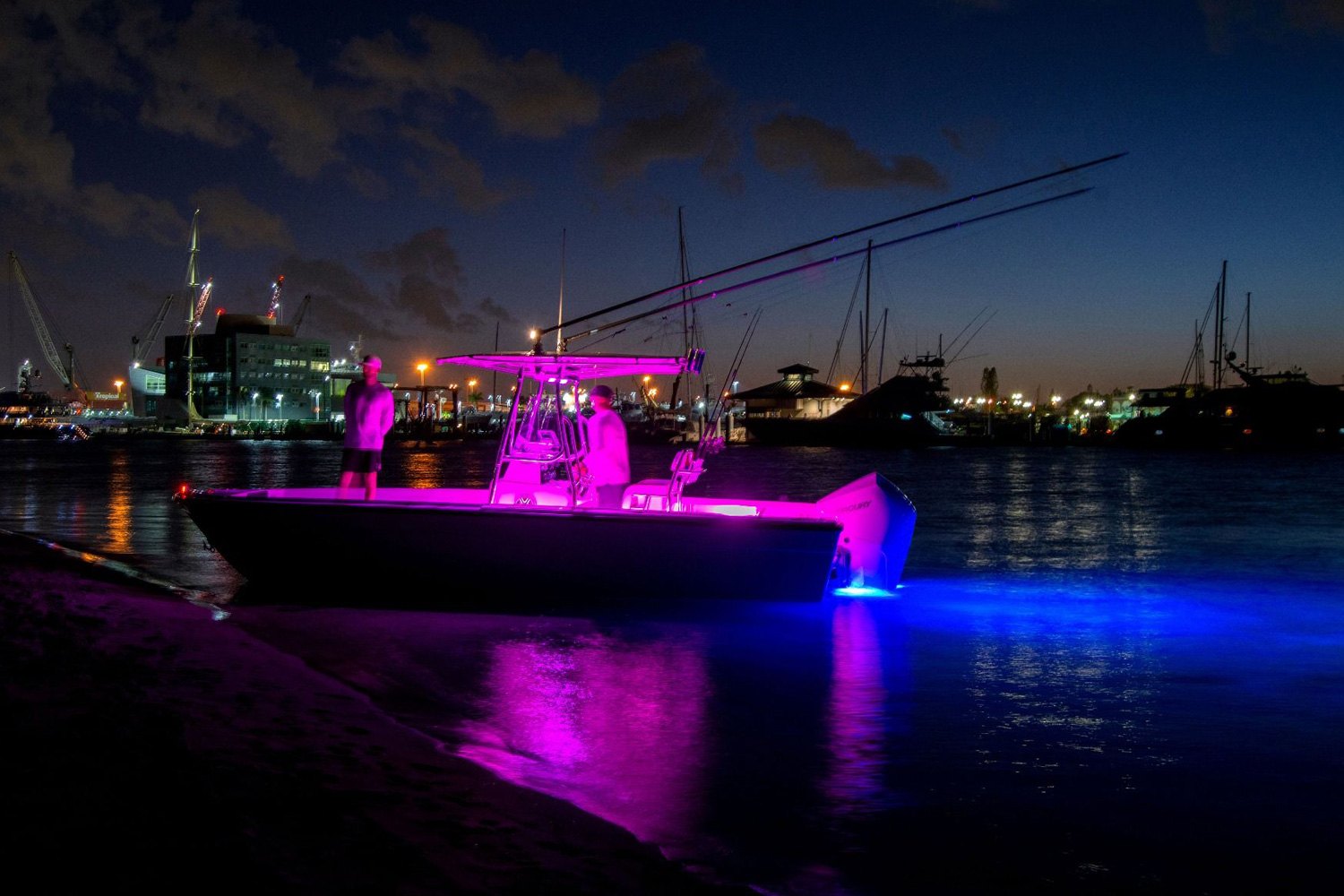 LED Suchscheinwerfer funk TW - Z-Boats