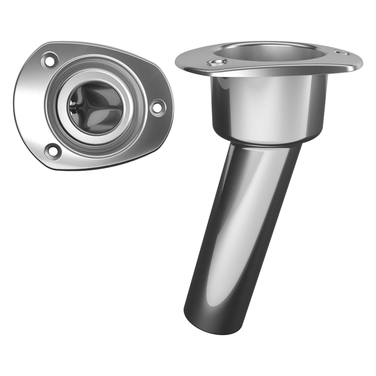 Mate Series® C2015ND 15° 2" I.D. 316 Stainless Steel OvalOpen Rod