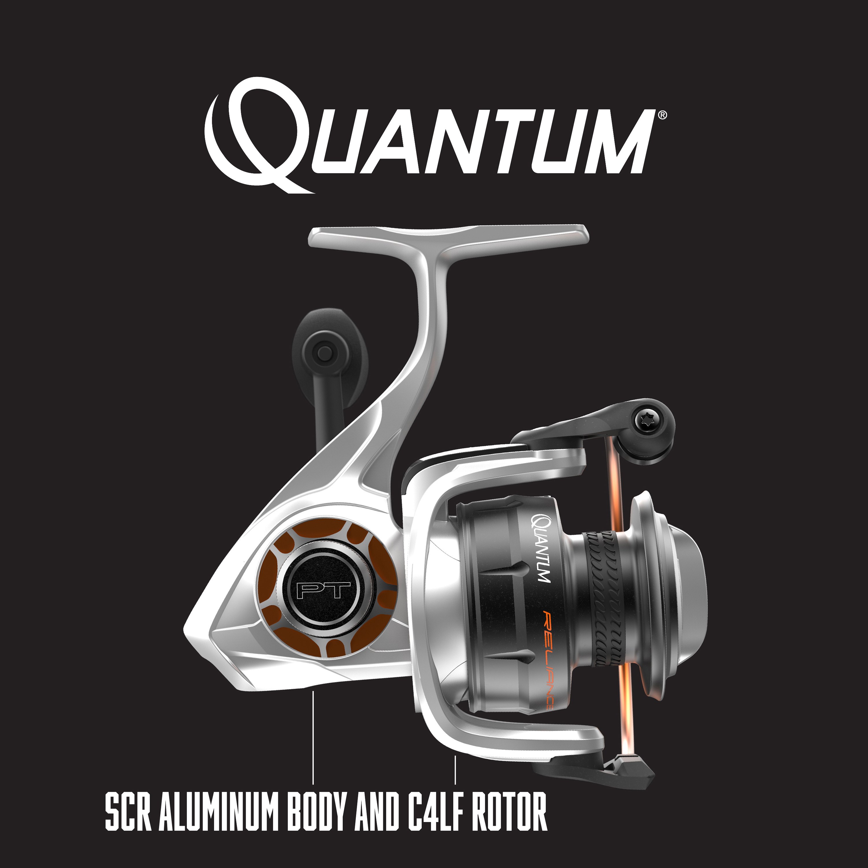 Quantum® 21-39390 - Reliance™ 6.2:1 35 7'6 Medium Spinning Rod & Reel  Combo 