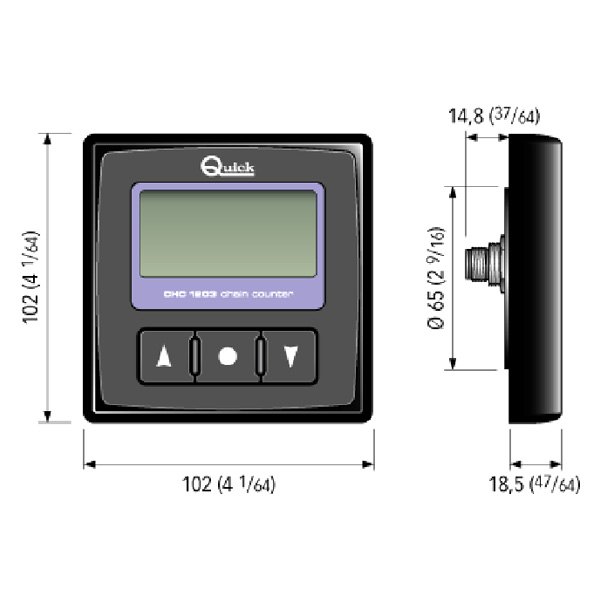 Quick® FNQNCCHCF000A00 Chain Counter