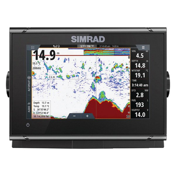 Simrad® 000-14078-001 - GO7 XSR 7" Fish Finder/Chartplotter with C-Map