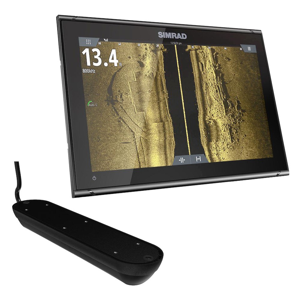 Simrad® - GO Series Fish Finder/Chartplotter Kit with 3G™ Radar