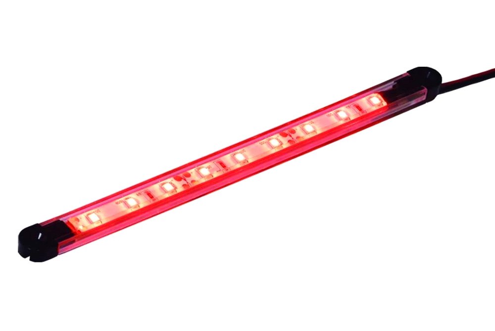 T H Marine® Led 33278 Dp 6 Red Flex Strip Led Light With Track