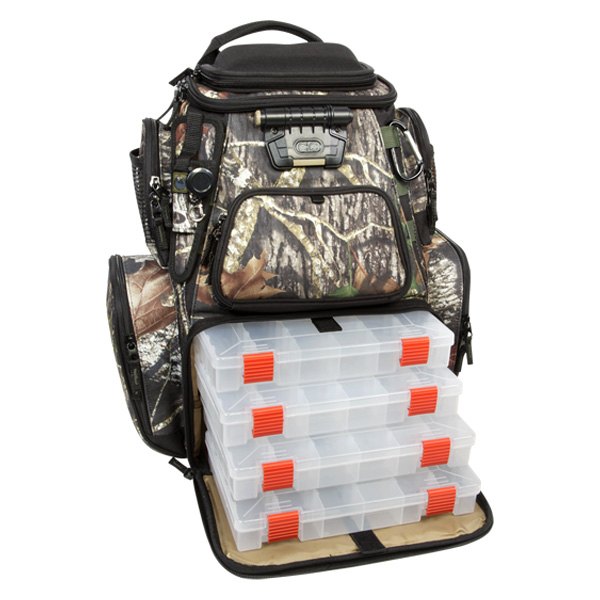 Wild River® WCN604 - Nomad™ Mossy Oak™ 17 x 18.5 x 8.5 Lighted Tackle  Backpack 
