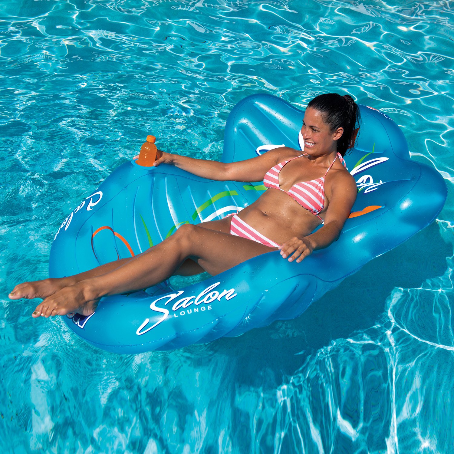 Wow Watersports® 14 2050 Salon 1 Person Inflatable Lounge 