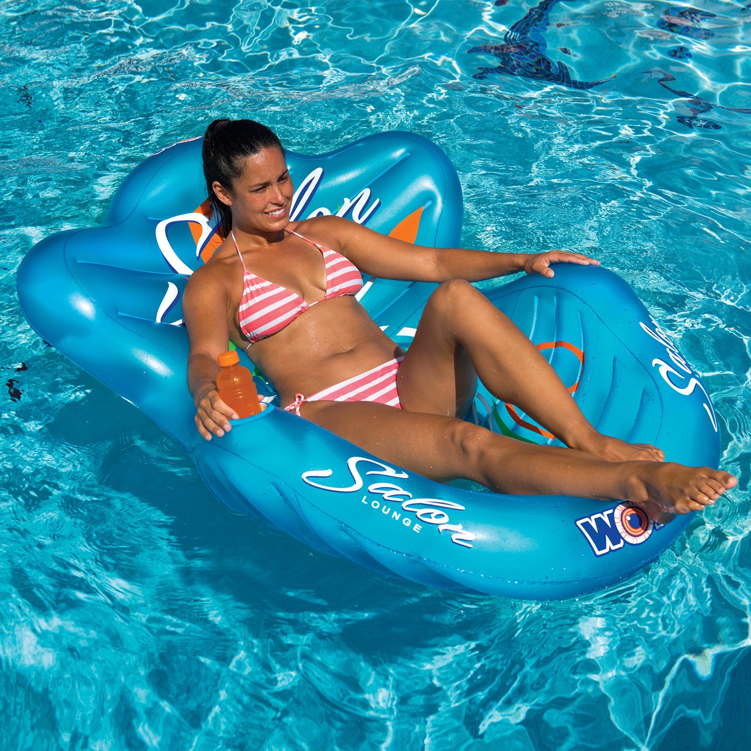 Wow Watersports® 14 2050 Salon 1 Person Inflatable Lounge 